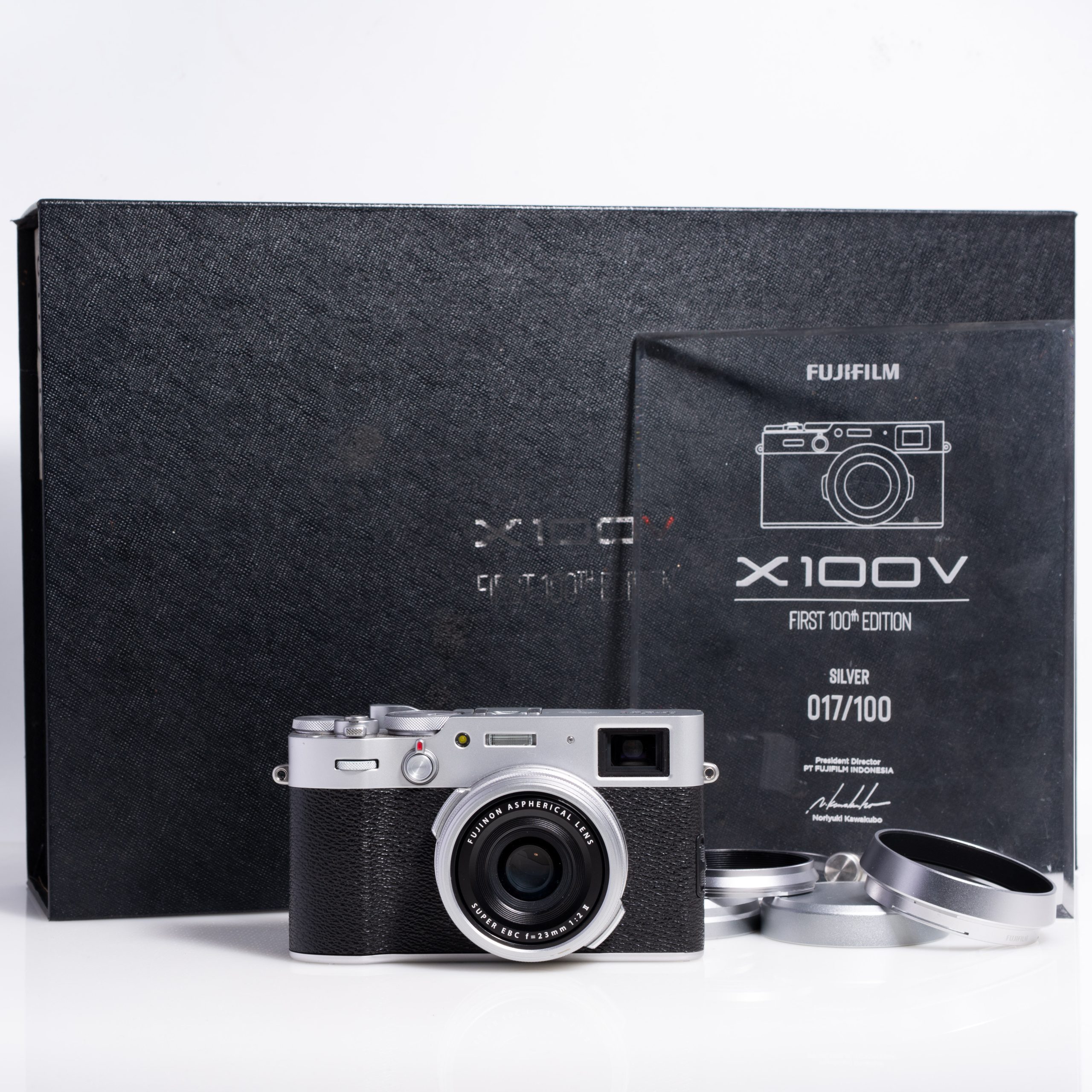 Fujifilm X100V X100-V 100th Edition Fullset Excellent 412