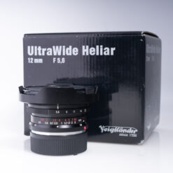Voigtlander 12mm f5.6 Ultra wide heliar Leica M -  Like New 160